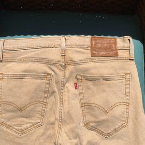 Levi’s Mens Jeans 512 Slim Taper 32x34 Medium Wash Distressed Faded